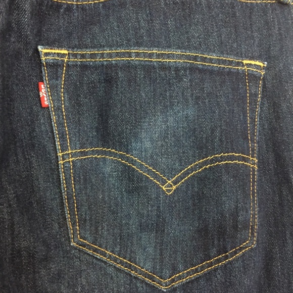 Levi's 501xx ButtonFly Dark wash Blue Jeans - Picture 8 of 12